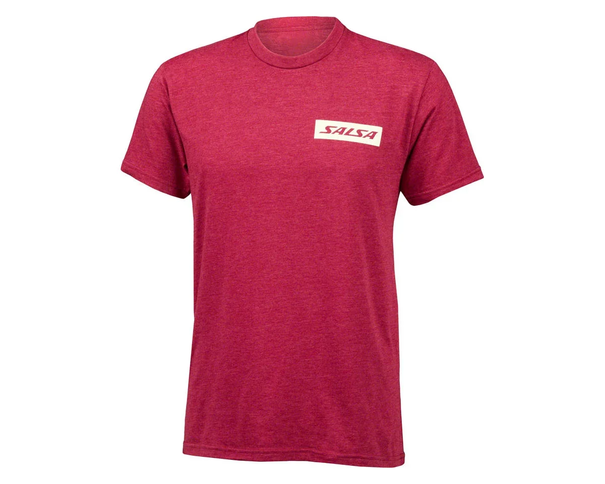 Salsa Logo Short Sleeve T-Shirt (Red) (S)